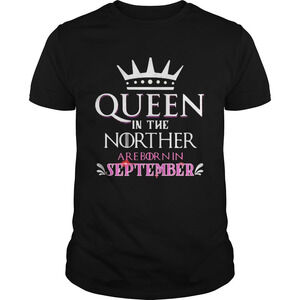 Queen In The Norther Are Born In September Shirt